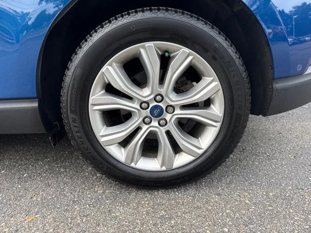 Used 2020 Blue Ford Titanium image 4