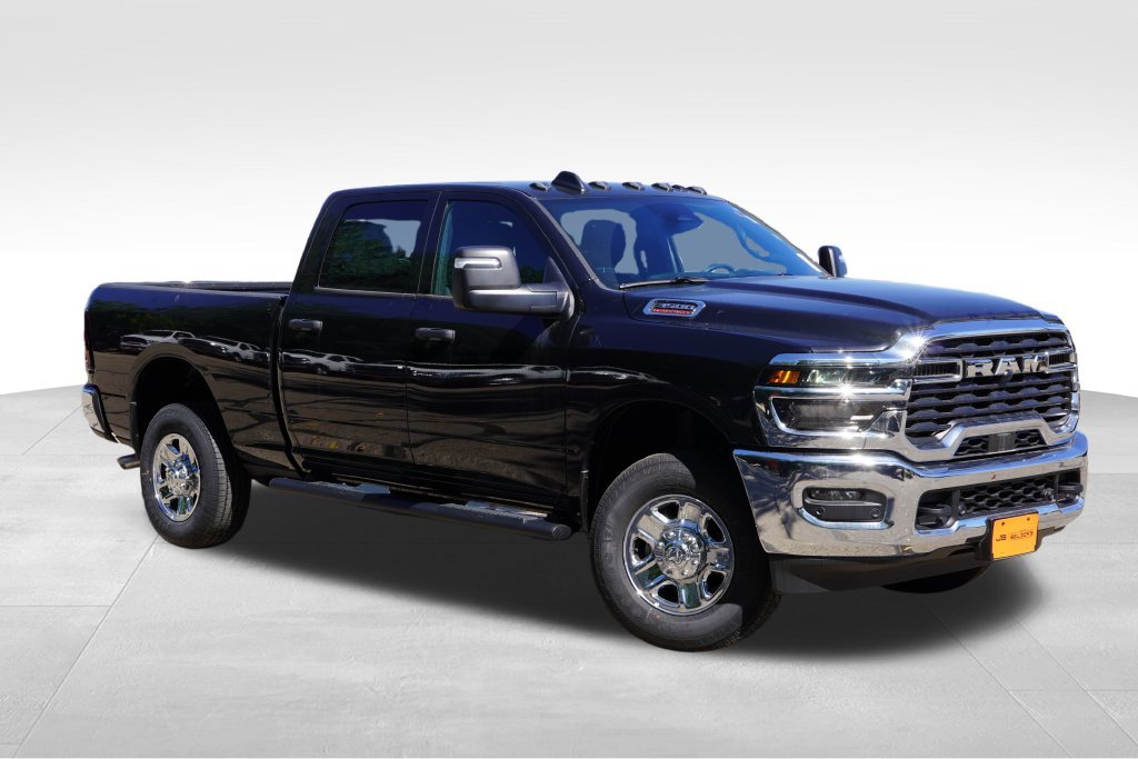 New 2026 Diamond Black Crystal Pearl-Coat Exterior Paint RAM Tradesman image 1