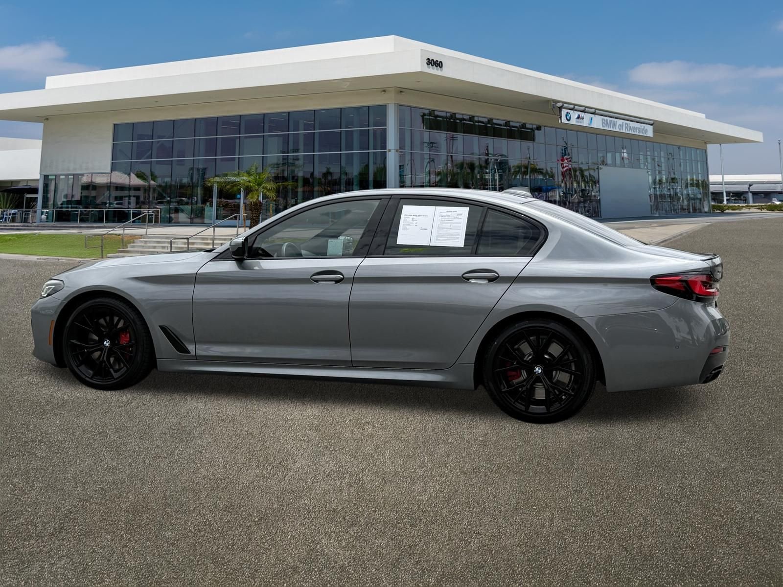 Certified Used 2023 Skyscraper Grey Metallic BMW M550i xDrive image 7