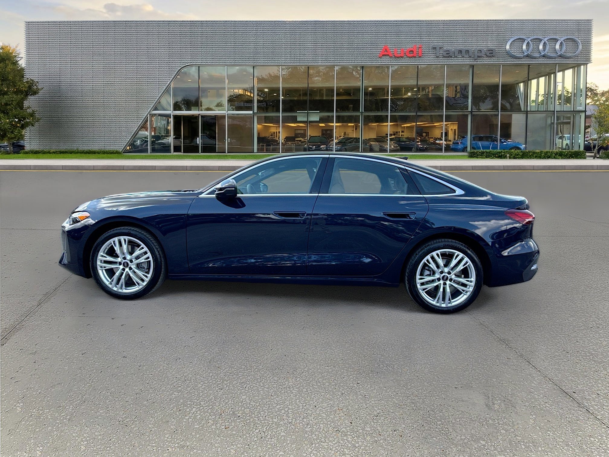 New 2026 Firmament Blue Metallic Audi Premium Plus image 6