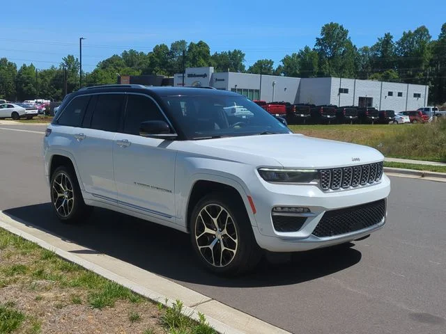 Used 2022 White Jeep Summit Reserve image 15