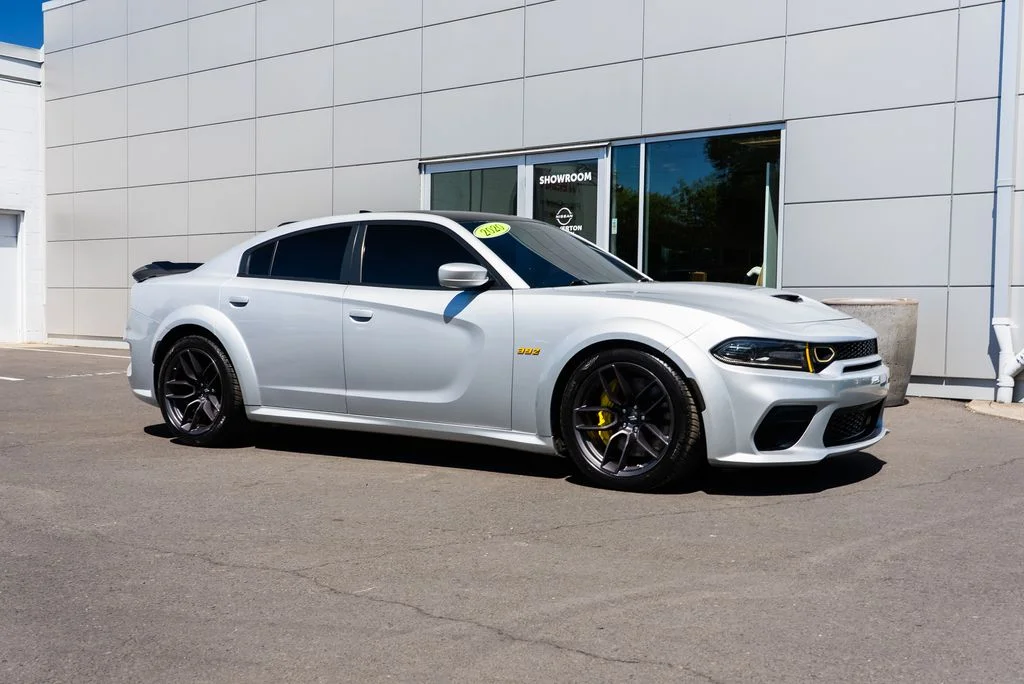 Used 2020 Silver Dodge R/T Scat Pack Widebody image 29