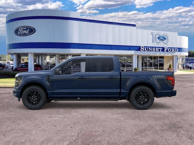 New 2026 Antimatter Blue Metallic Ford XLT image 3