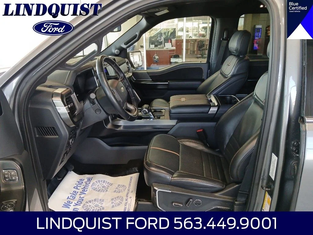 Certified Used 2022 Gray Metallic Ford Platinum image 12