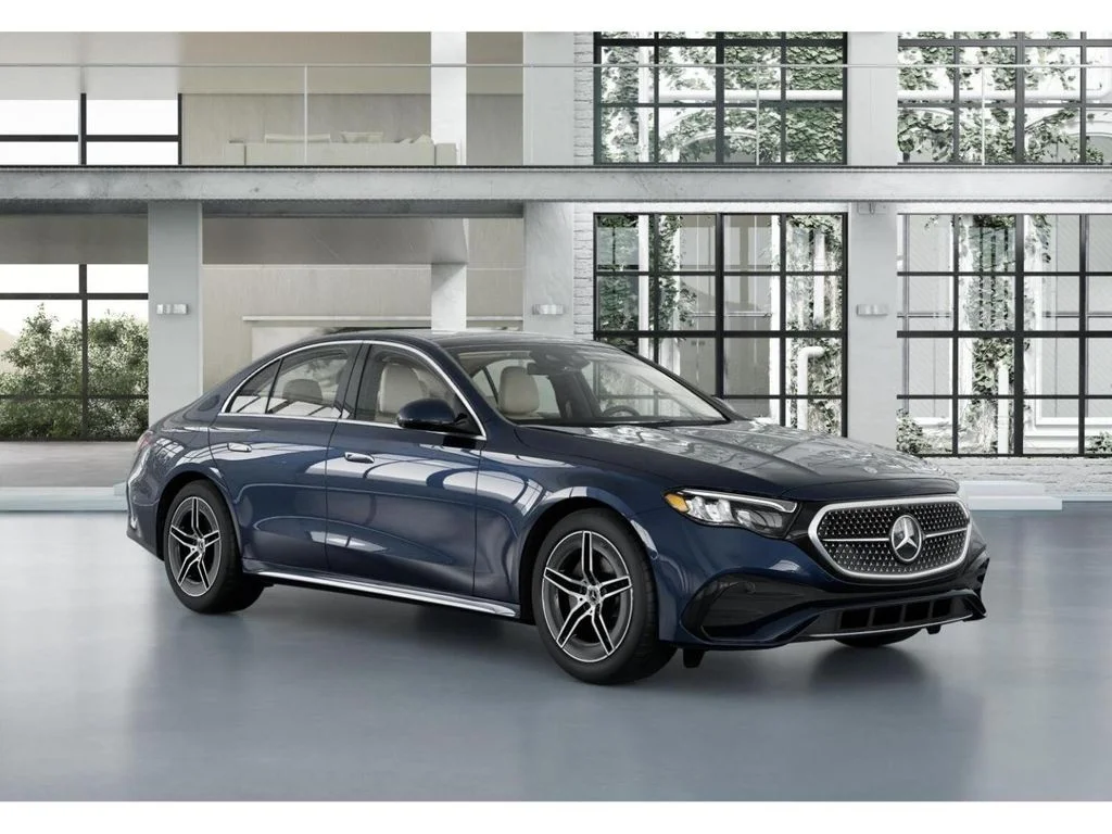 New 2026 Blue Mercedes-Benz E 350 image 11