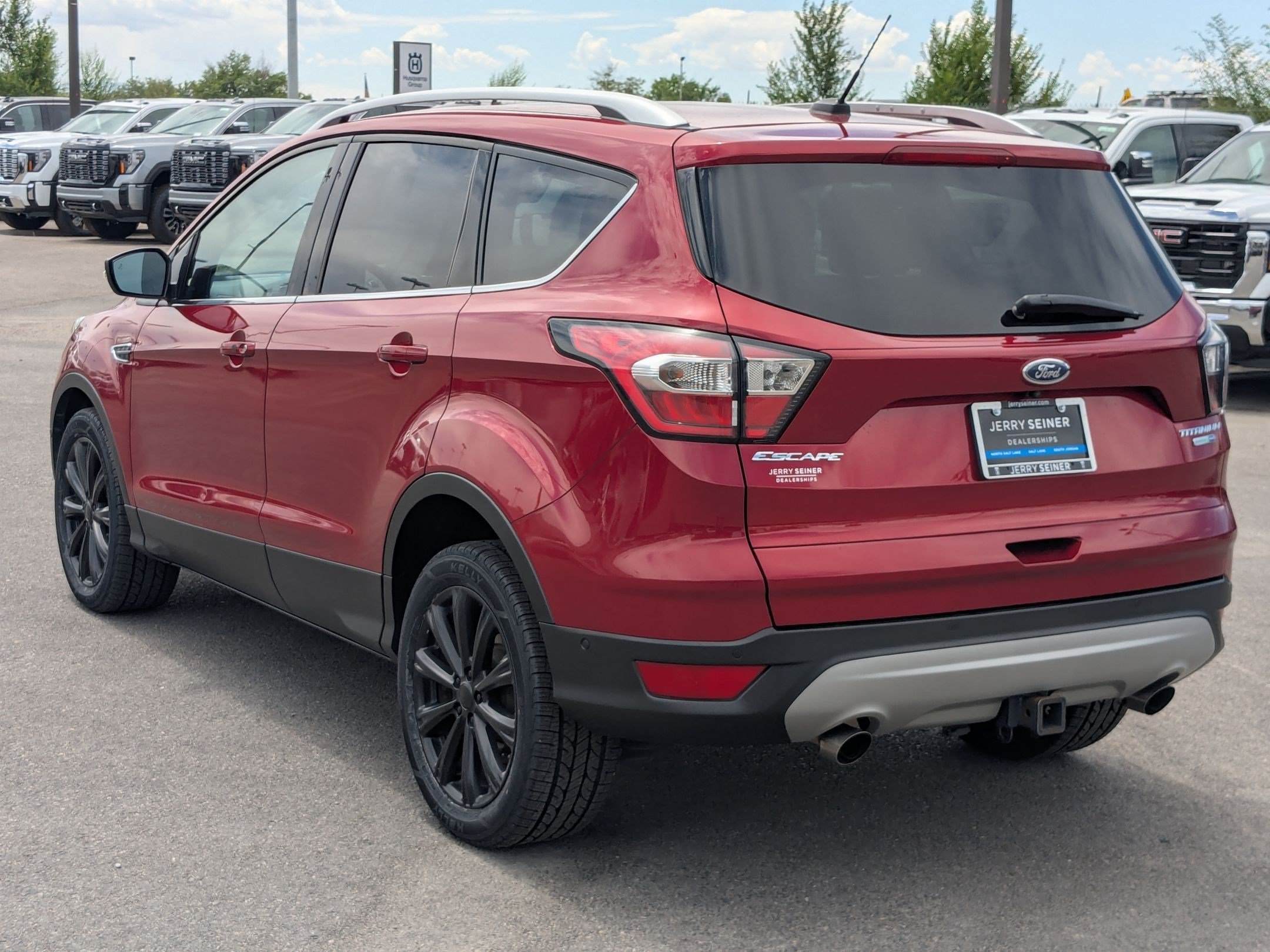 Used 2017 Ruby Red Metallic Ford Titanium image 4