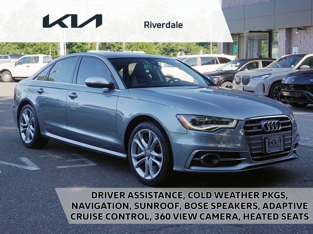 Used 2014 Gray Audi 4.0T Prestige image 1