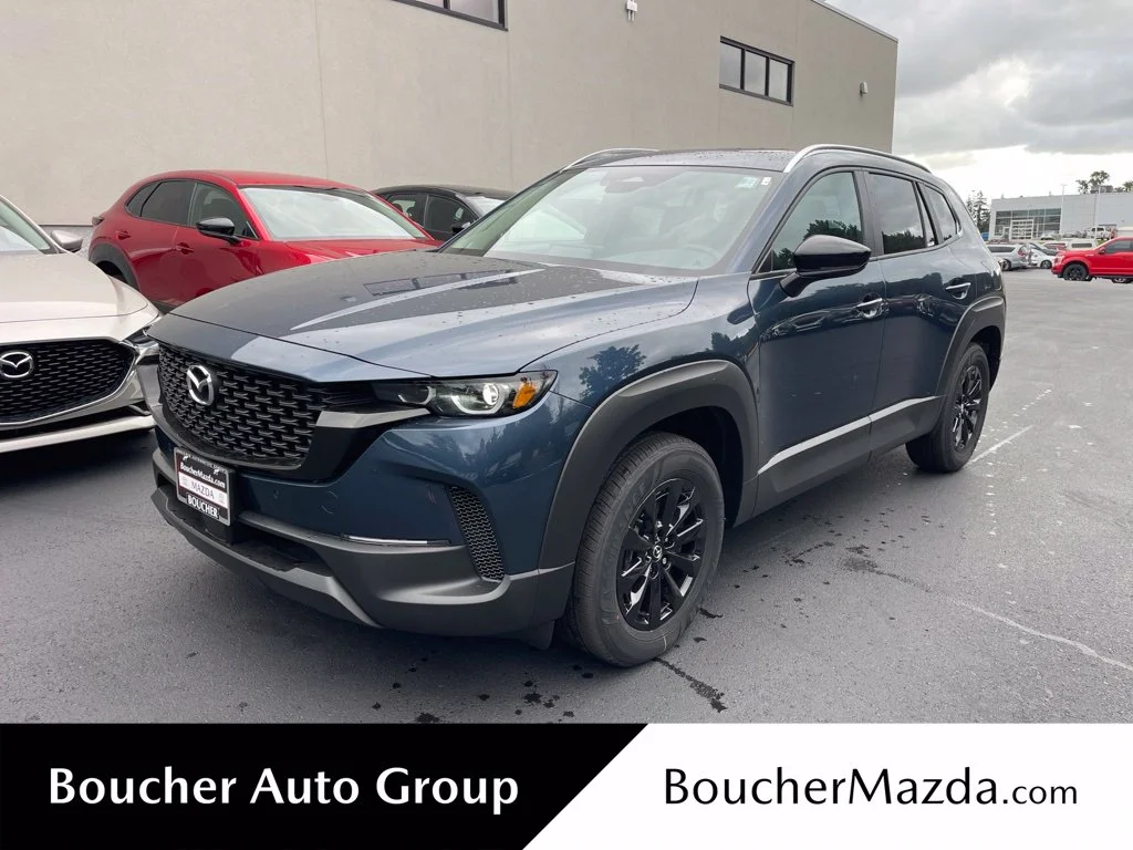 New 2026 Ingot Blue Metallic Mazda Preferred AWD image 1