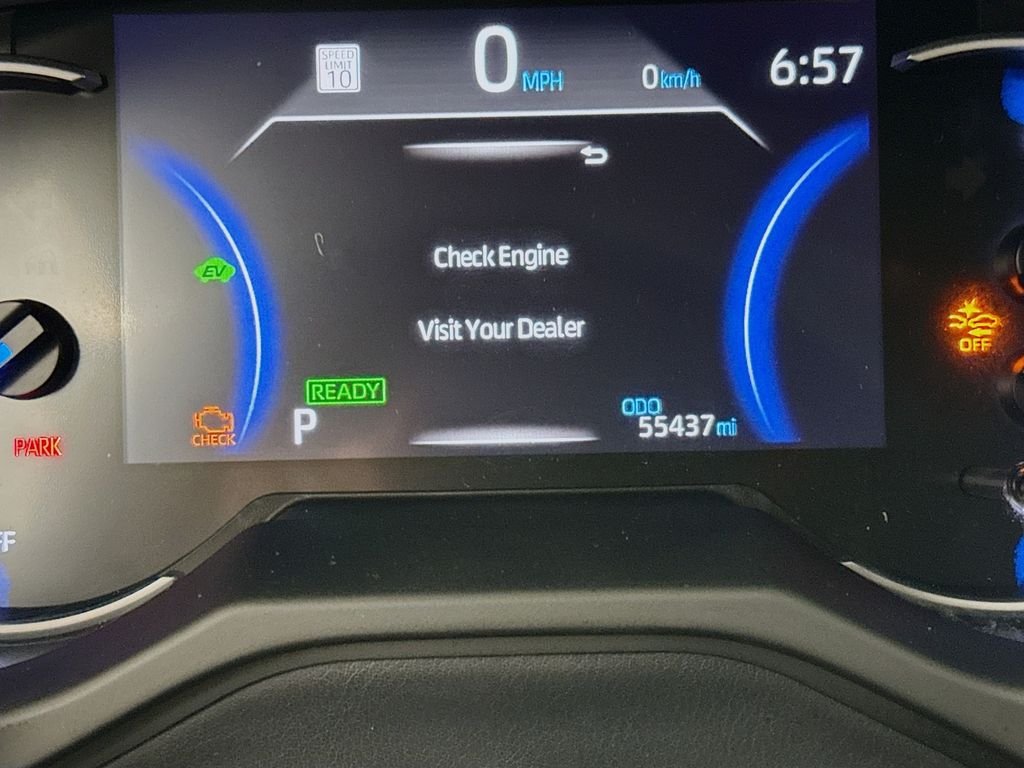 Used 2024 Magnetic Gray Metallic Toyota Hybrid LE image 14