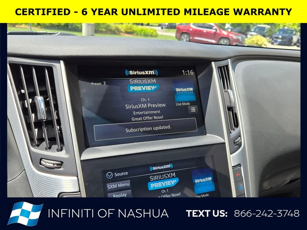 Certified Used 2023 Black INFINITI LUXE image 23