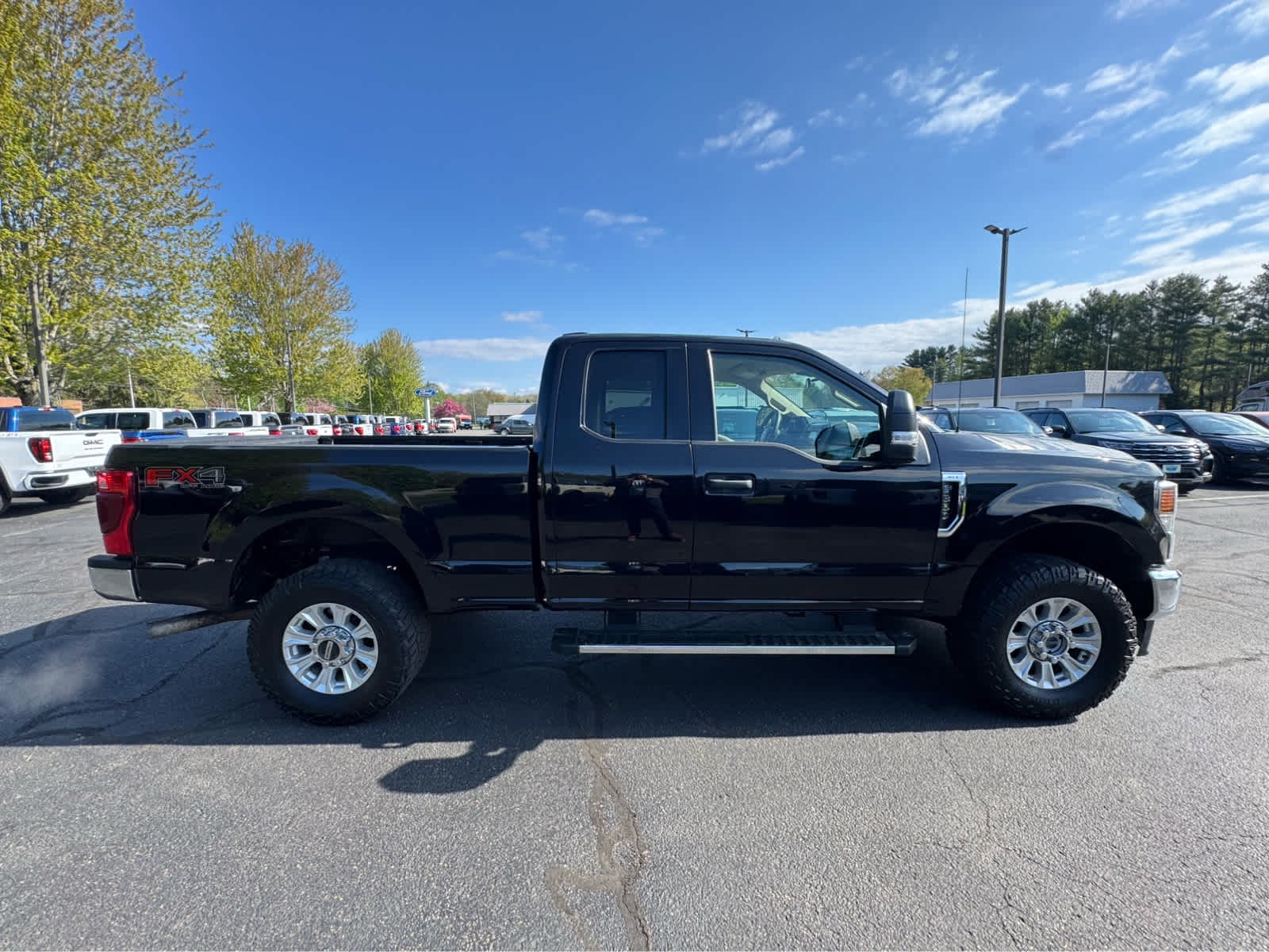 Used 2021 Agate Black Metallic Ford XLT image 7
