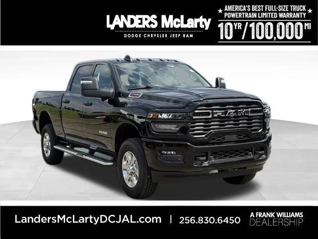 New 2026 Diamond Black Crystal Pearl-Coat Exterior Paint RAM Big Horn image 1