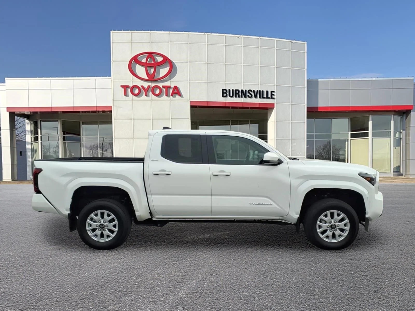 Certified 2024 Toyota Tacoma SR5 with VIN 3TMLB5JN9RM021017 for sale in Burnsville, Minnesota