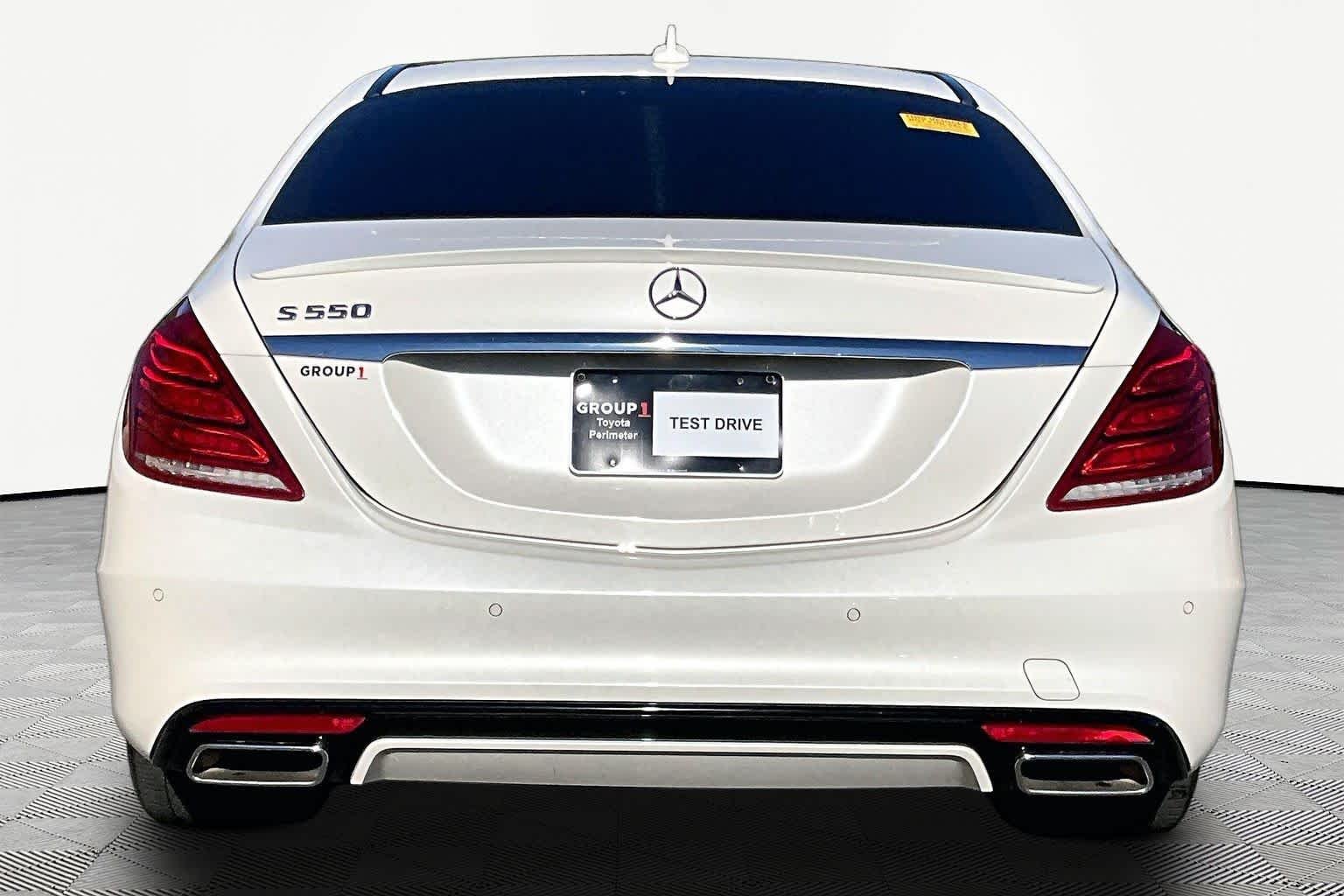 Used 2017 designo Diamond White Metallic Mercedes-Benz S 550 image 5