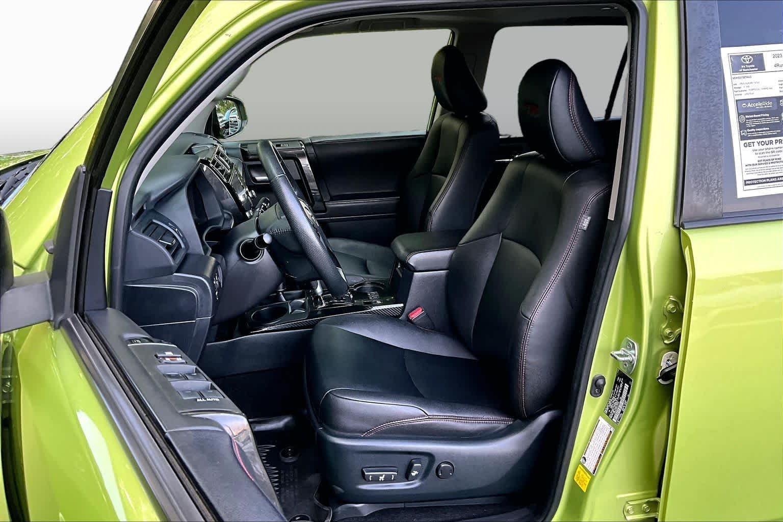 Certified Used 2023 Lime Rush Toyota TRD Off Road Premium image 9