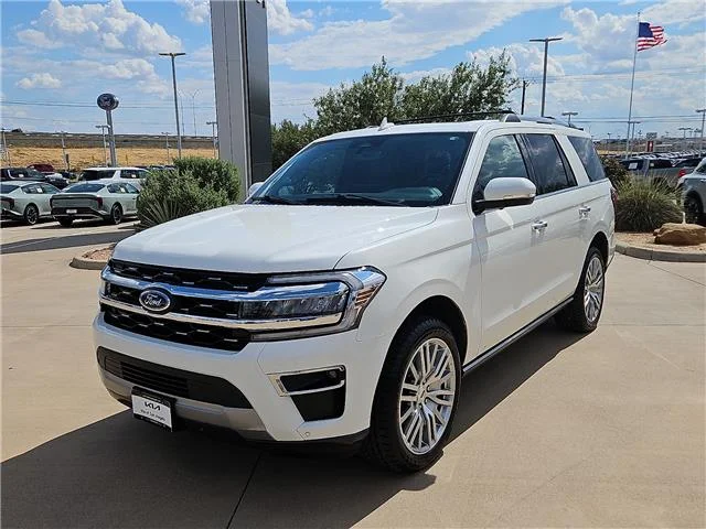 Used 2024 White Ford Limited 4x4 image 1