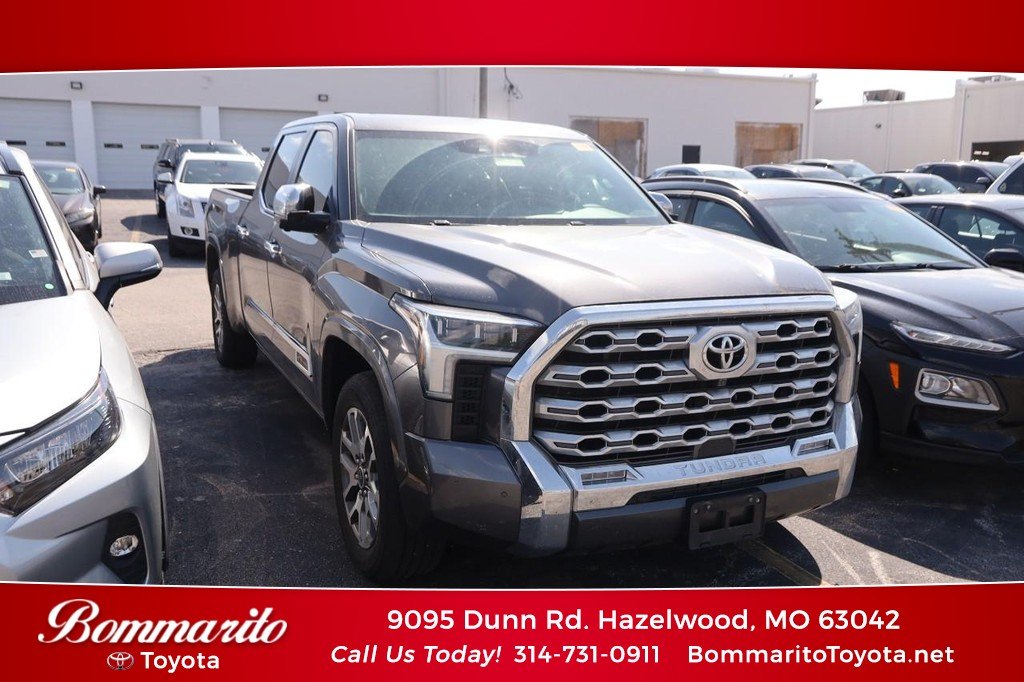 Used 2024 Magnetic Gray Metallic Toyota 1794 Edition CrewMax 6.5