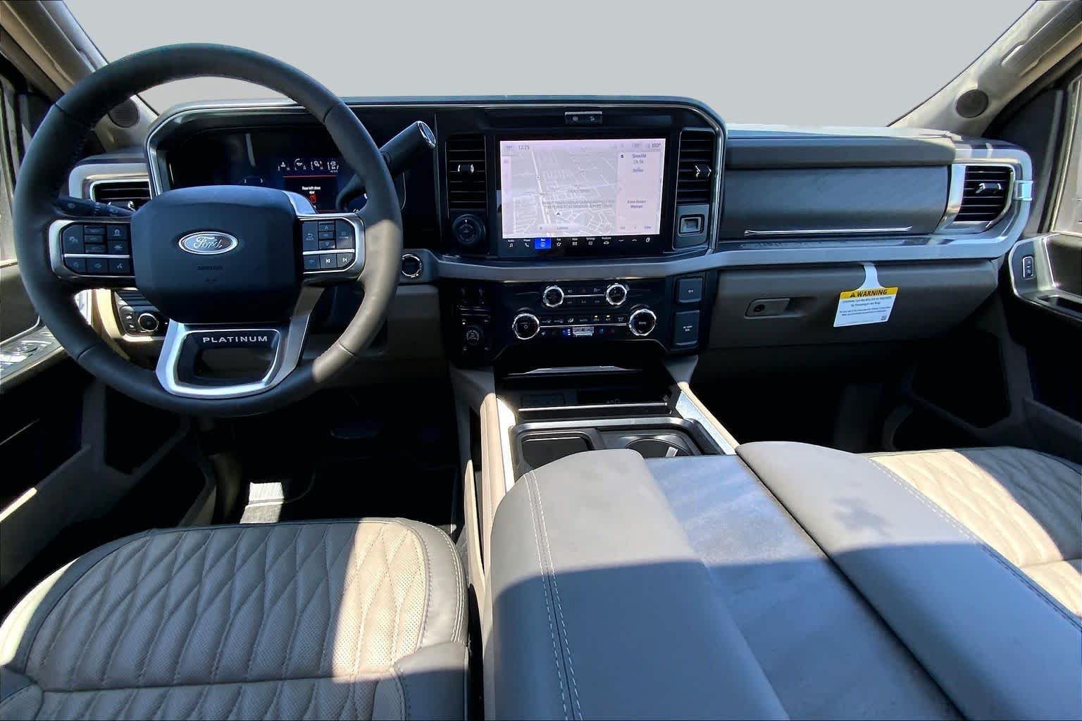 New 2026 Star White Metallic Tri-Coat Ford F-250® Platinum® image 5