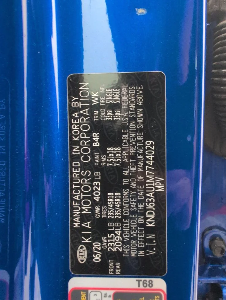 Certified Used 2021 Blue Kia GT-Line image 39
