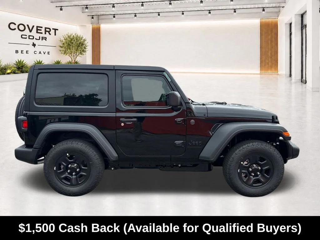 New 2026 Black Clearcoat Jeep Sport image 12