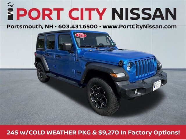 2021 Jeep Wrangler Unlimited Sport S W/HARD TOP & COLD WEATHER PKG