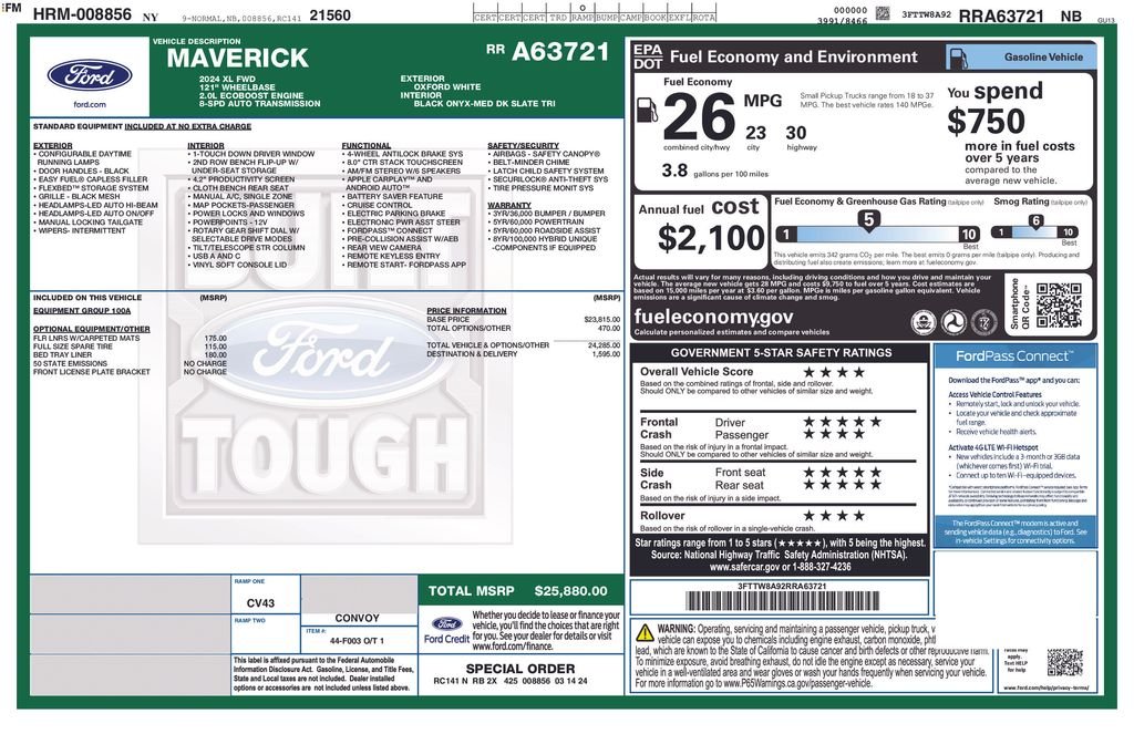 Used 2024 White Ford XL image 33