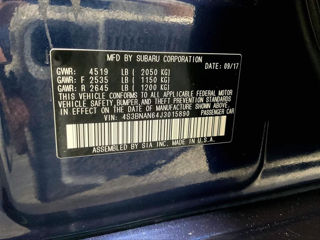 Used 2018 Blue Subaru 2.5i image 36