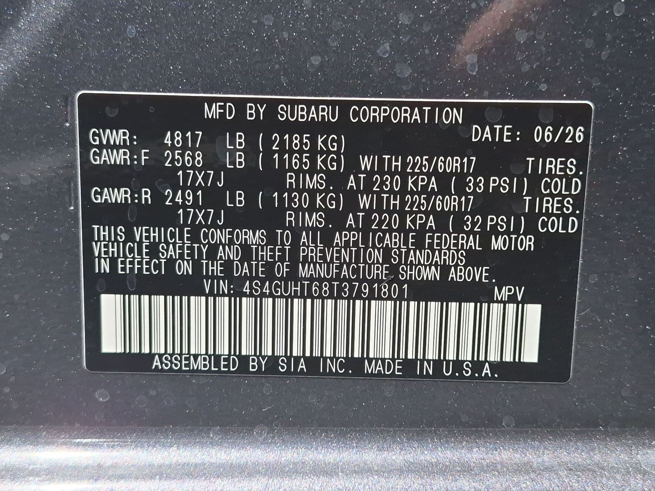 New 2026 MAGNETITE GRAY PEARL Subaru Wilderness image 15