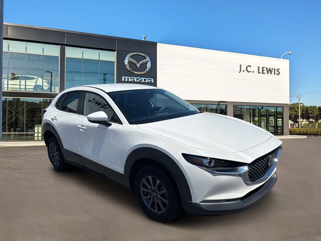 Used 2020 Snowflake White Pearl Mazda S image 1