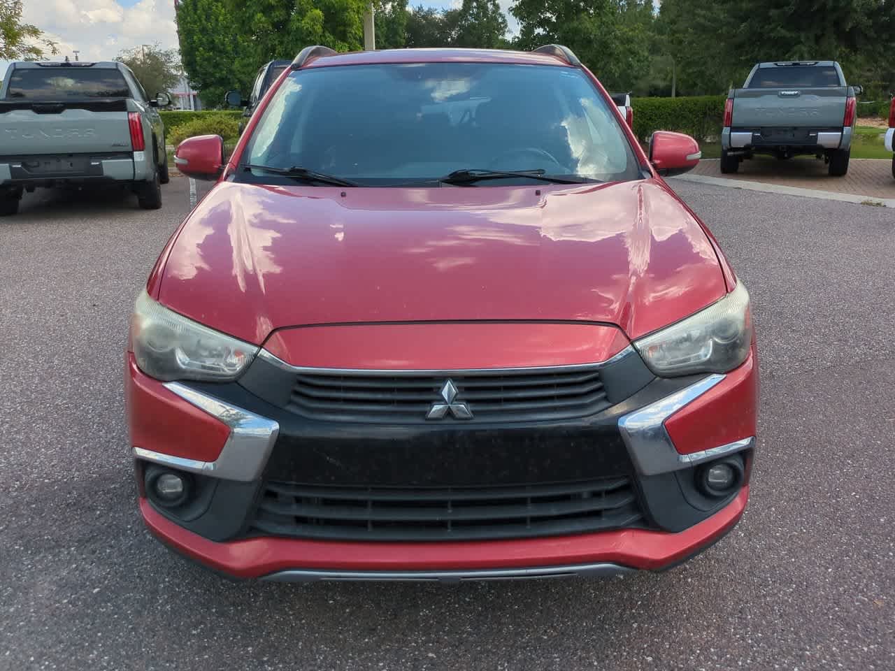 Used 2016 Rally Red Metallic Mitsubishi 2.4 SEL image 9