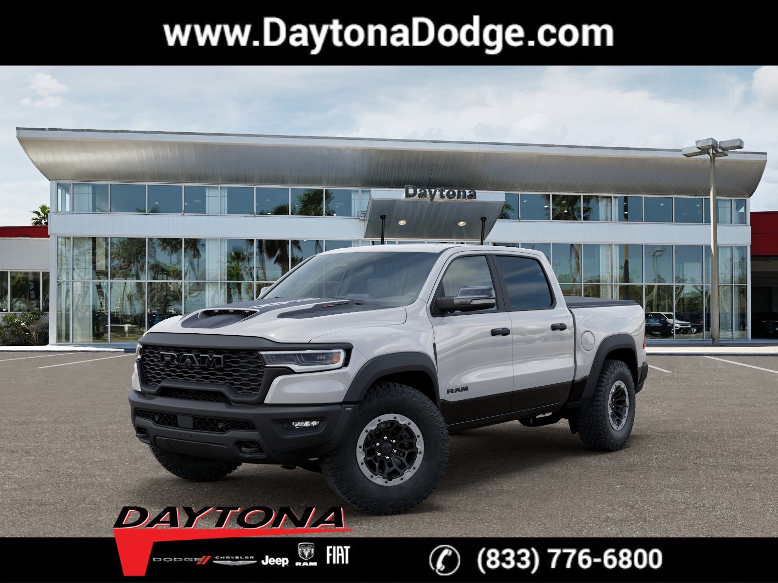New 2026 Bright White Clearcoat RAM RHO image 1