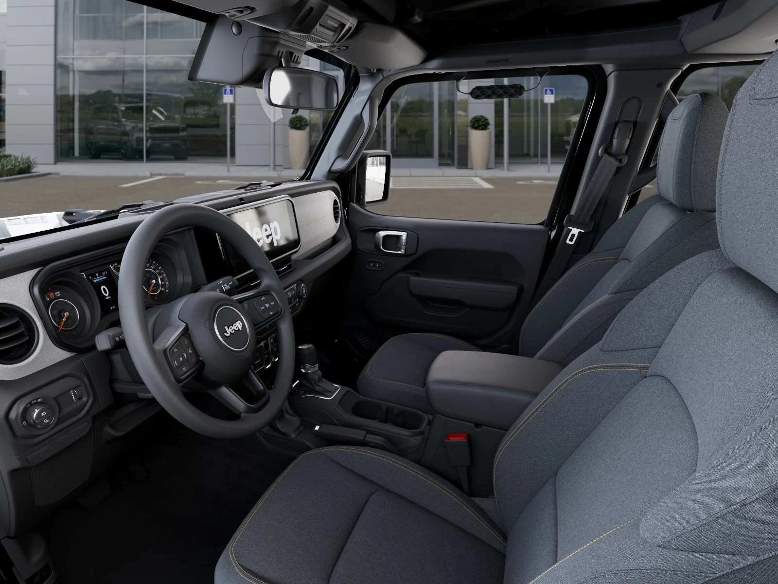 New 2026 Black Clear-Coat Exterior Paint Jeep Sport image 62