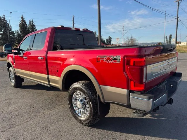 Certified Used 2020 Rapid Red Metallic Tinted Clearcoat Ford King Ranch image 6