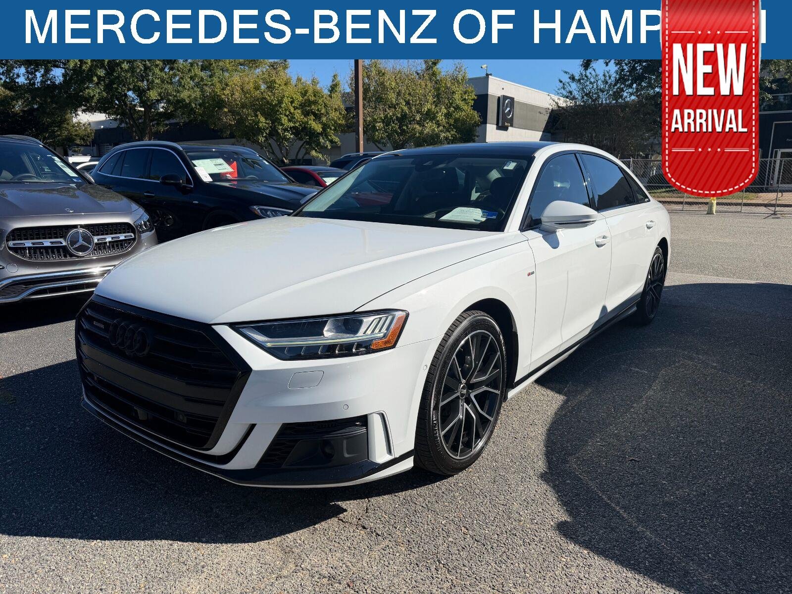Used 2021 Glacier White Metallic Audi  image 1