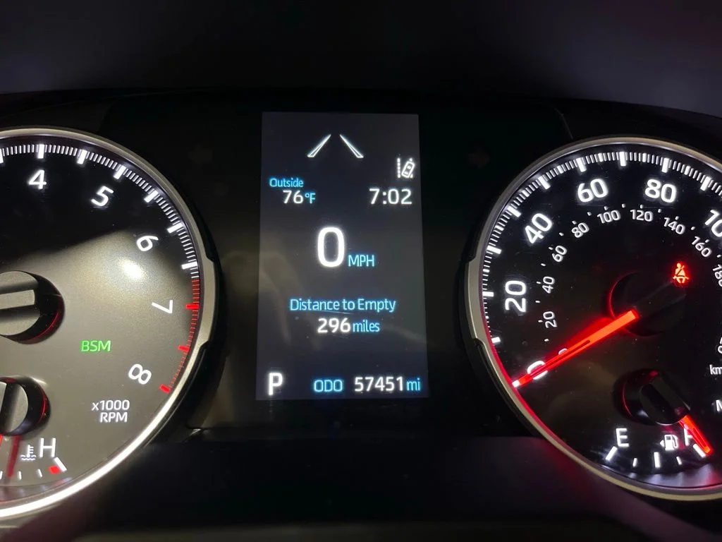Used 2021 Super White Toyota XLE image 18