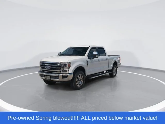 Used 2021 White Ford Lariat image 4
