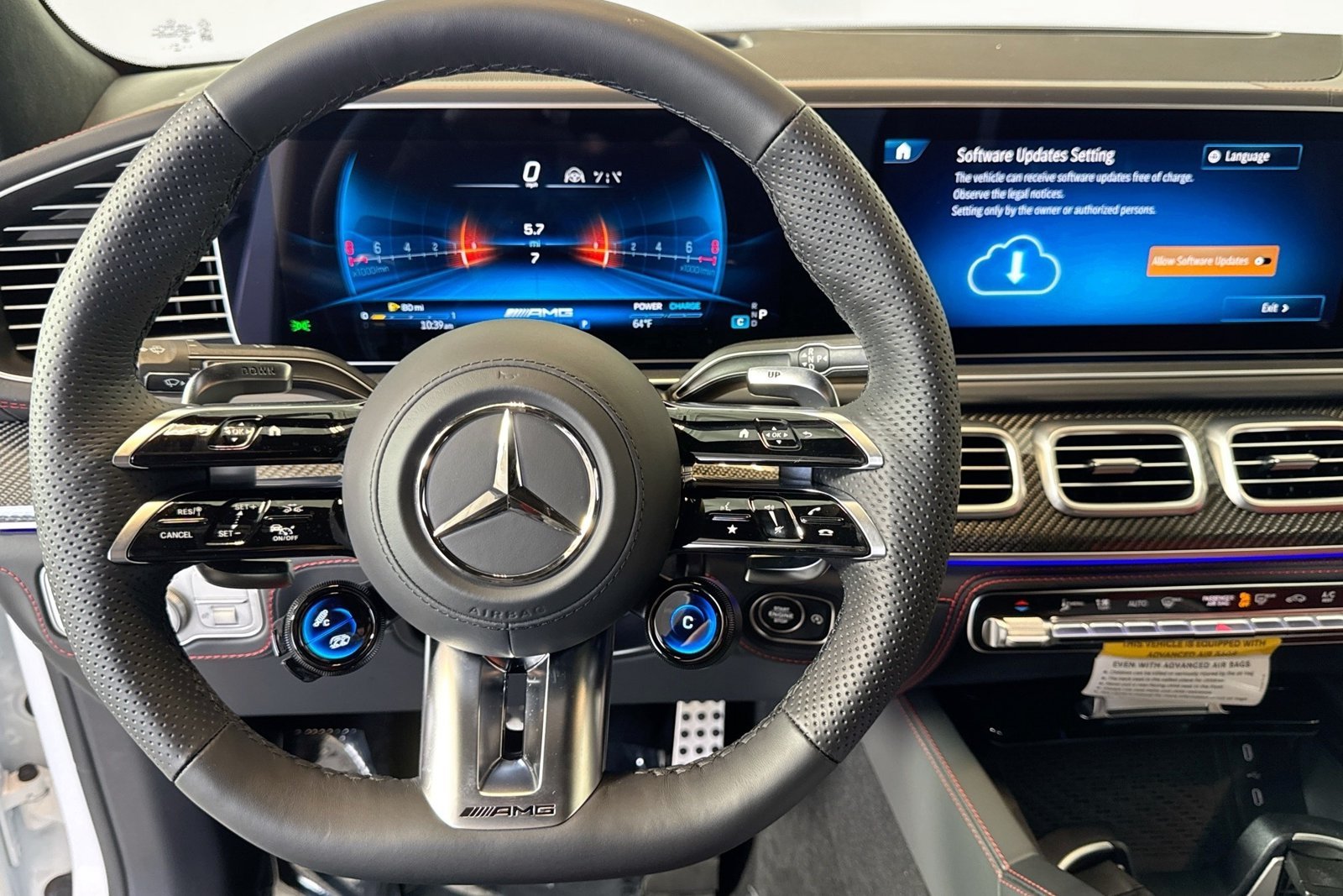 New 2026 MANUFAKTUR Moonlight White Metallic Mercedes-Benz AMG® GLE 63 S image 11