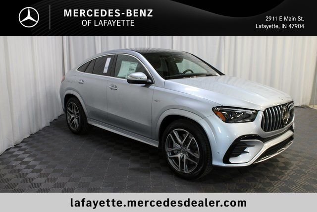 New 2025 Cirrus Silver Metallic Mercedes-Benz AMG® GLE 53 4MATIC+ Coupe image 1