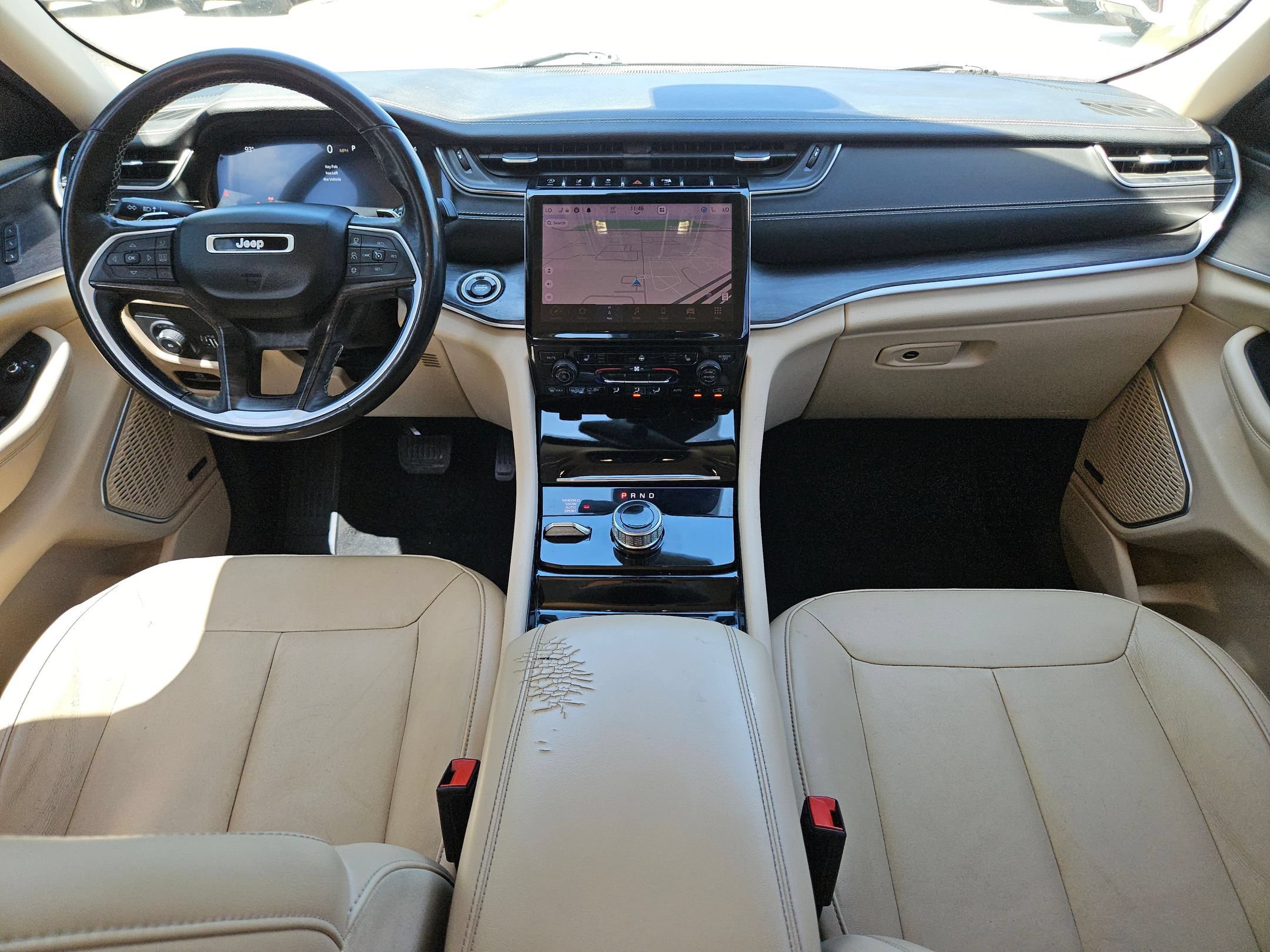 Used 2021 Bright White Clearcoat Jeep Limited image 16