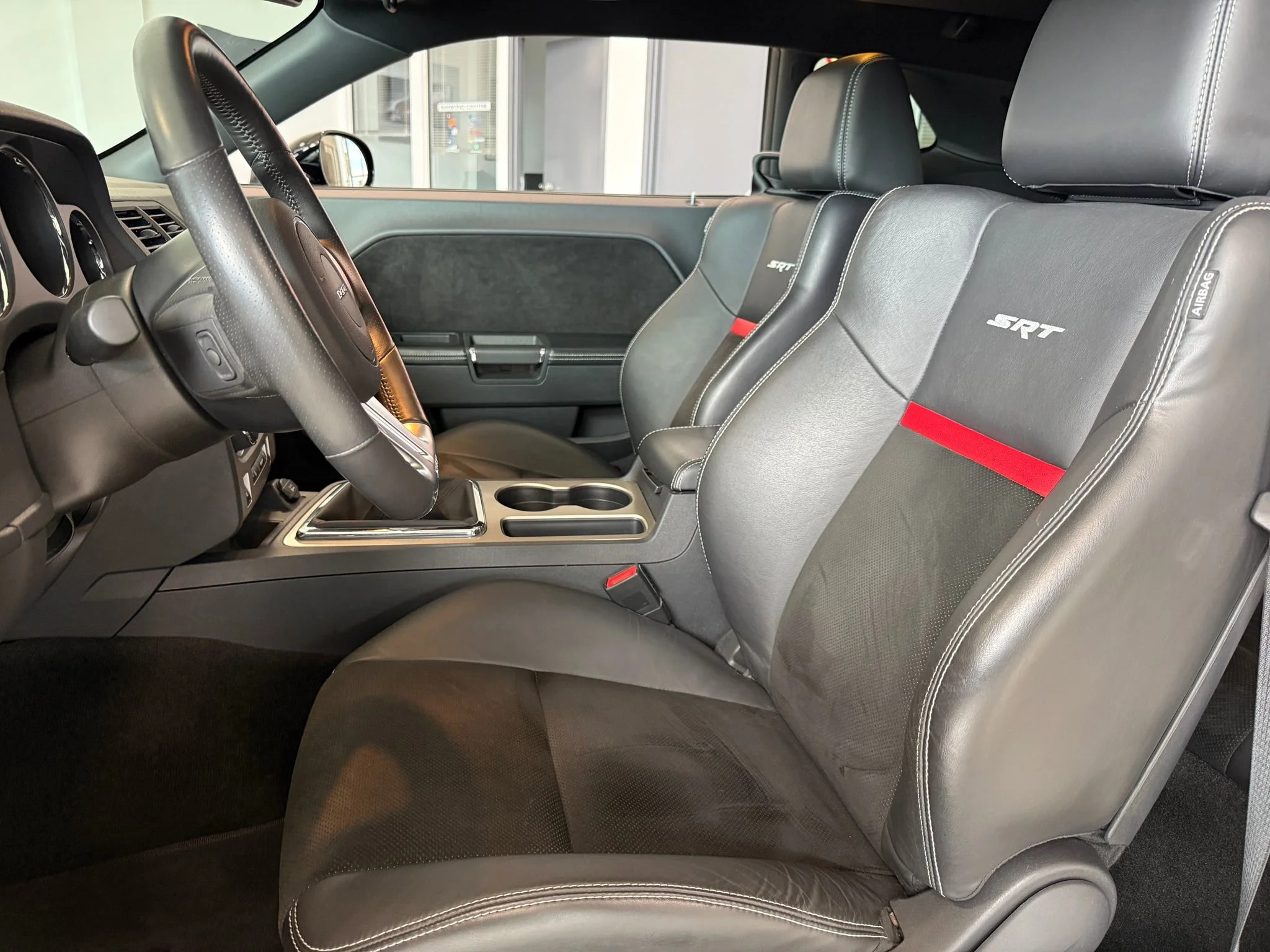Used 2012 Black Dodge SRT8 392*470HP!!! | 6.4L HEMI | 6spd Manual | Nav | Htd Alcantara Seats | Sunroof | Htd Wheel image 12