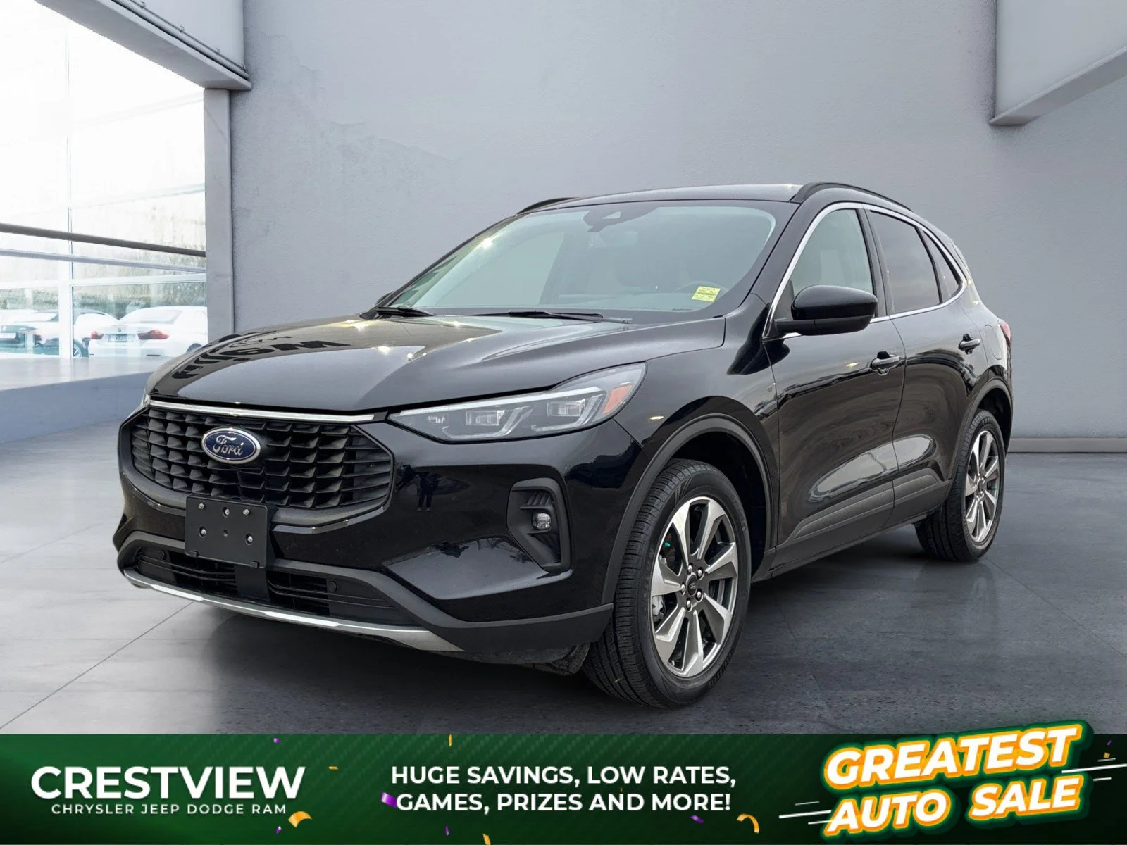 Used 2025 Black Ford Platinum image 1