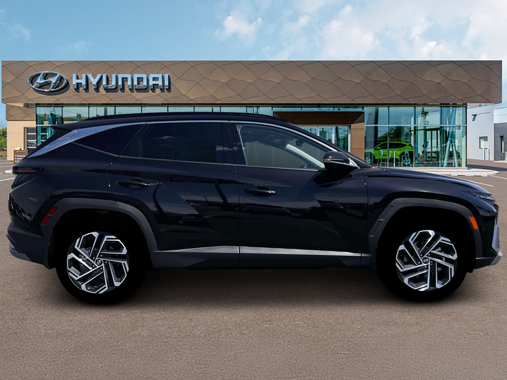 New 2026 Black Hyundai Limited FWD image 9