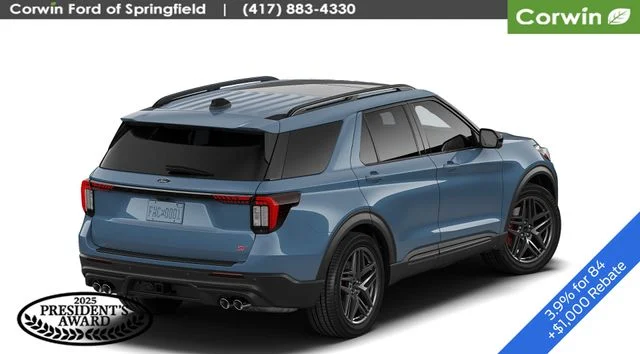 New 2026 Vapor Blue Metallic Ford ST image 4