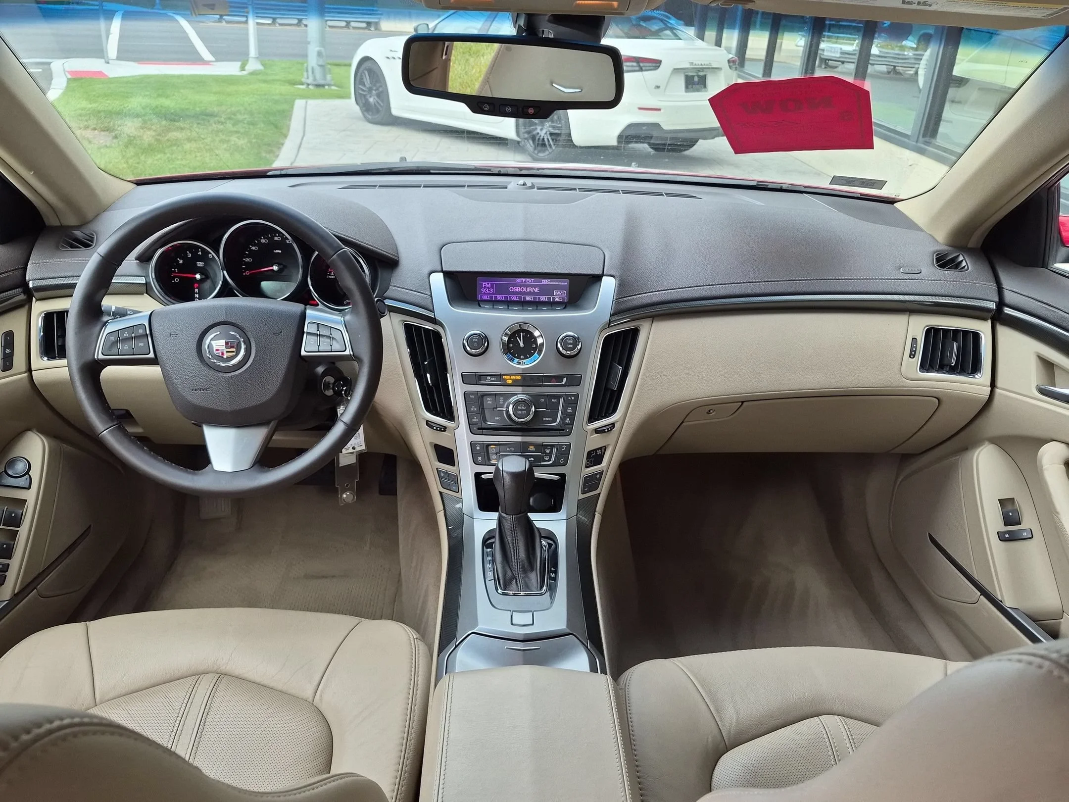 Used 2013 Crystal Red Tintcoat Cadillac Luxury RWD image 16