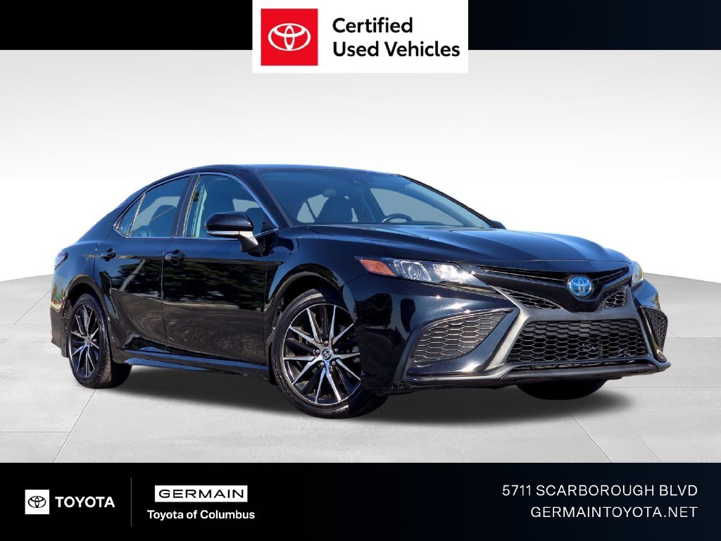 Certified Used 2023 Black Toyota SE image 1