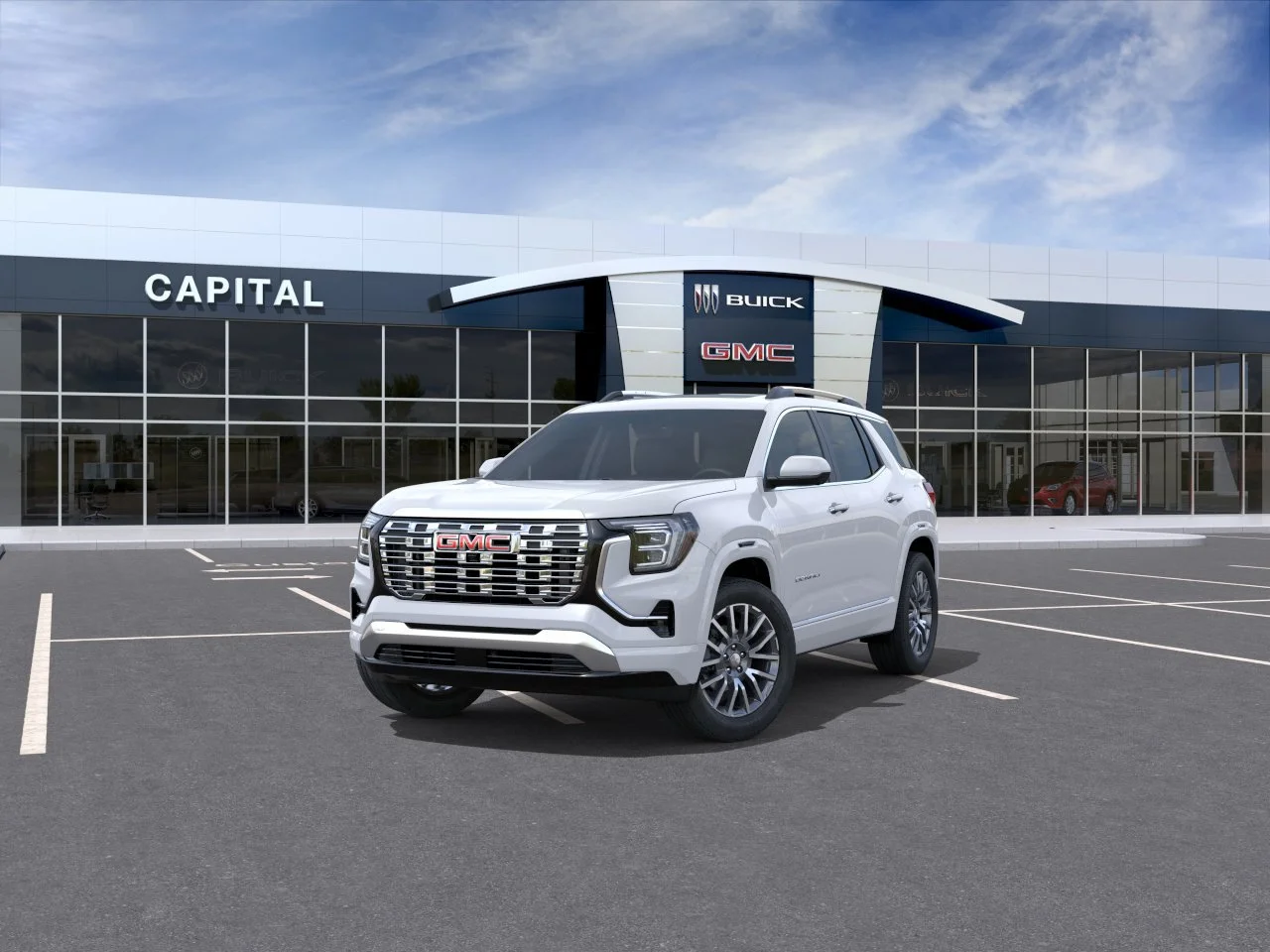 New 2027 Glacier White Tricoat GMC AWD Denali image 8