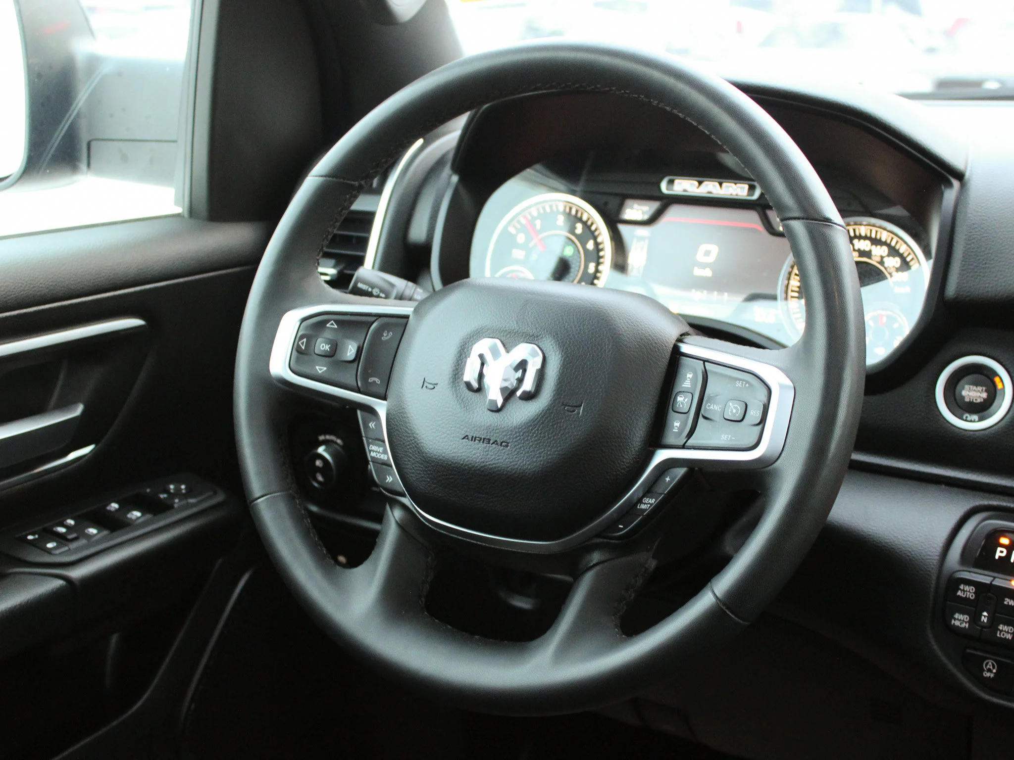 Certified Used 2025 Black RAM Big Horn * Alpine | Panoramic Sunroof | Heated Seats | Wireless Charger | Apple CarPlay image 6