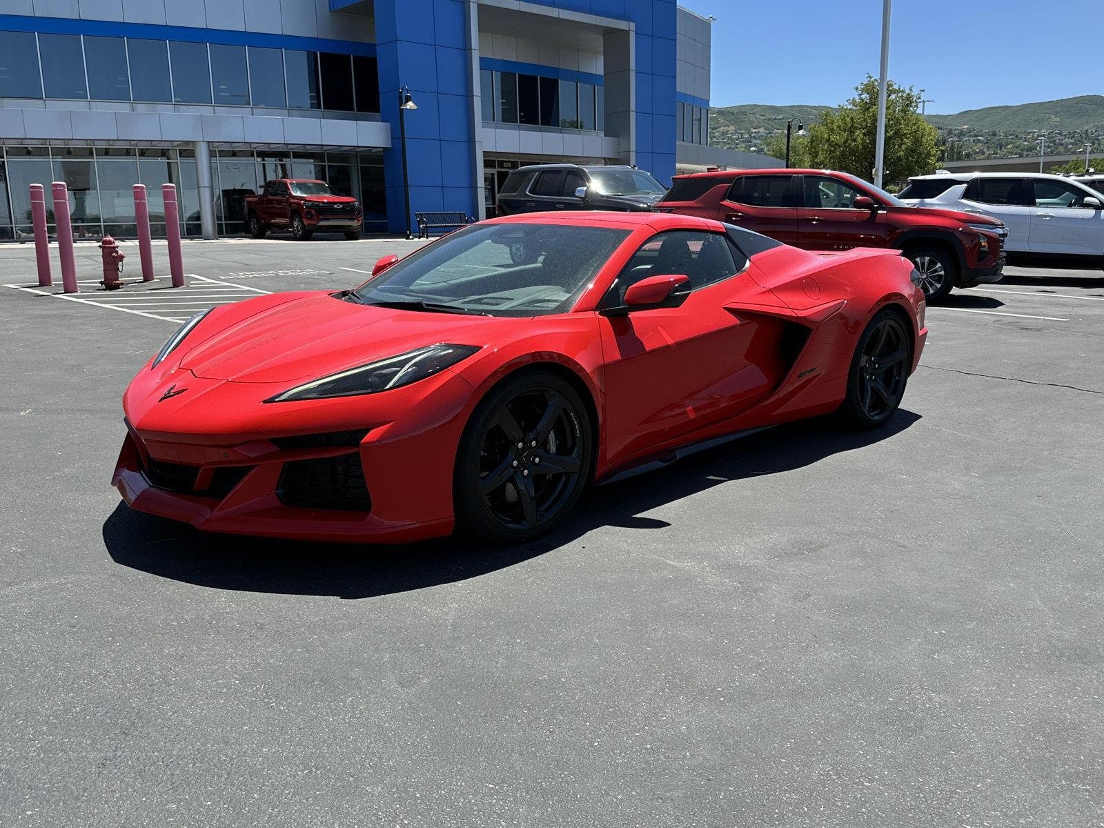 Certified Used 2024 Torch Red Chevrolet 3LZ image 2