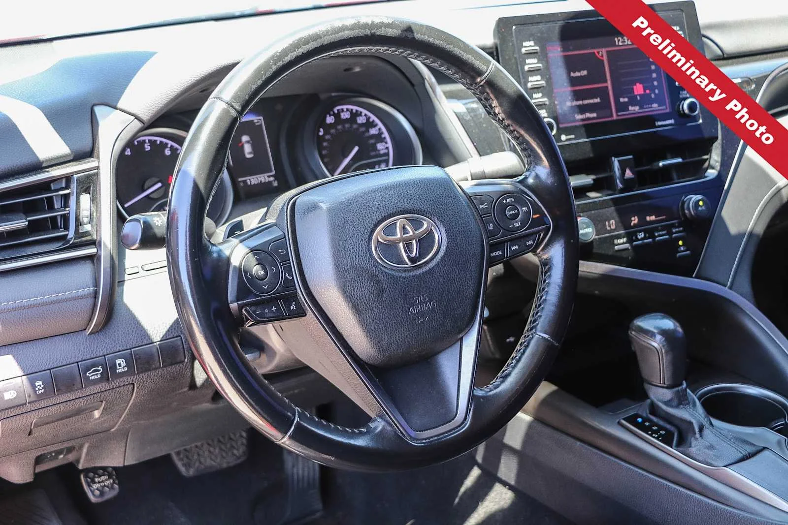 Used 2021 Supersonic Red Toyota SE image 15