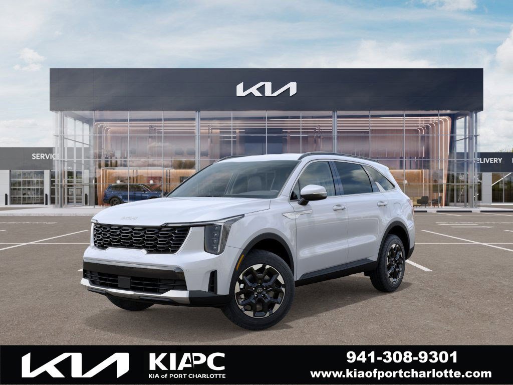 New 2026 Glacial White Pearl Kia S image 1